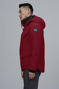 Chamarras Canada Goose Hombre Mexico - Maitland Abrigos Black Label Rojos HI0671894